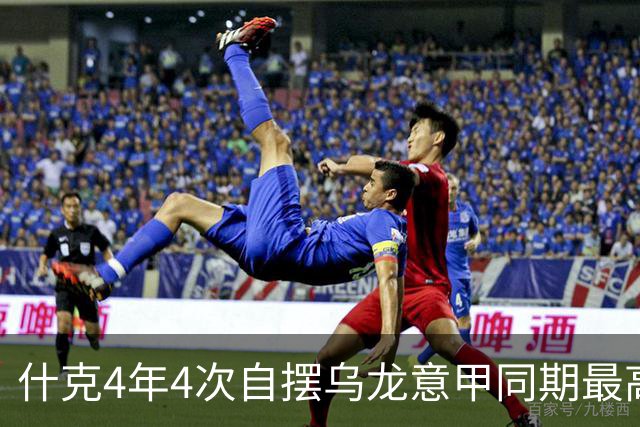 什克4年4次自摆乌龙意甲同期最高 赛后被打最低分